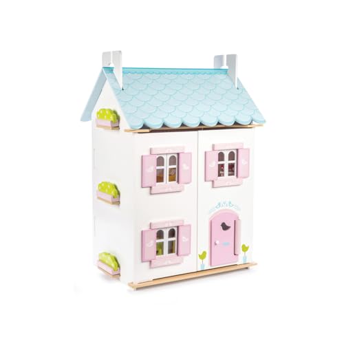 Le Toy Van Mayberry Manor 3 Storey Doll House | Sustainable Wooden Dollshouse Toy For Ages 3 FSC Certified Wood 100% Plastic Free product thumbnail 9
