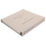 PLAFOPE Libro de Billetes Hojas Sueltas para Almacenamiento de Entradas de Cine y Billetes de Tren, Álbum Multifunción Resistente