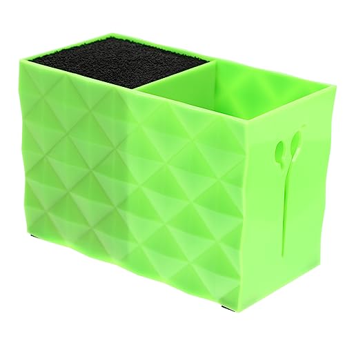 Mikinona Scissor Organizer Barber Tool Box Clips Storage Large Capacity Plastic Hairdressing Holder Clip Storage Box