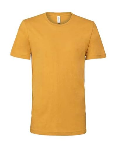 Bella Canvas Airlume Cotton Crew Tee Mustard