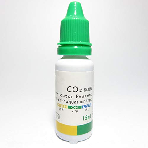 Aquarium CO2 Indicator Solution Fish Tank Liquid Test Plants Long Term