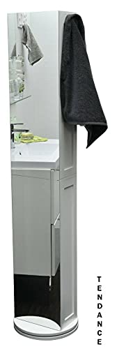 Armadio a colonna girevole - 6 spazi interni + 1