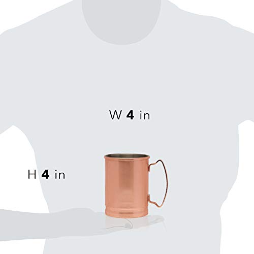 Libbey Moscow Mule Copper Mugs, 14-Ounce, Set Of 4 #TOP4