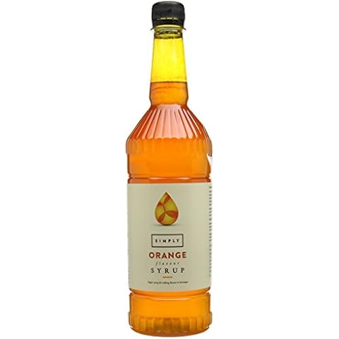 Simply Orange Syrup 1 Litre Pack of 2 Cover