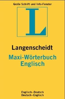 Langenscheidt's Comprehensive English and German Dictionary