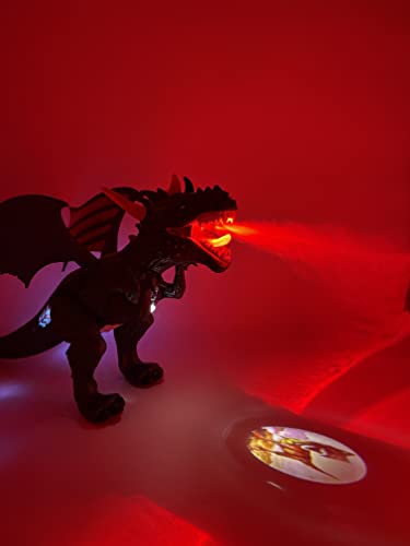 Dragon cracheur de feu RC télécommandé avec générateur de vapeur d'eau - 5