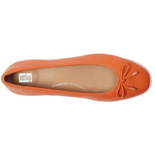 FitFlop Women's Delicato Bow Soft Leather Ballerinas Ballet Flat4