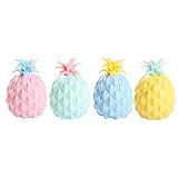 Pineapple Stress Ball,juguete Antiestres Fidget,juguete De Descompresión Sensorial,Juguetes Antiestrés Fidget De Piña,Piña Estrés Bola,niños Adultos Estrés Autismo Mano Muñeca Juguetes Para Apretar