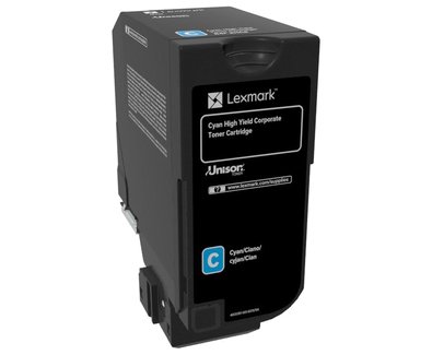 Lexmark - Hohe Ergiebigkeit - Cyan - original - Tonerpatrone LCCP, LRP, Lexmark Corporate - f?r Lexmark CX725de, CX725dhe, CX725dthe
