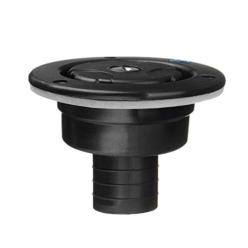 Image of MASO Motorhome Locking Water Cap, Fresh Water Inlet Universal Locking Water Filler Cap With Two Keys -Black