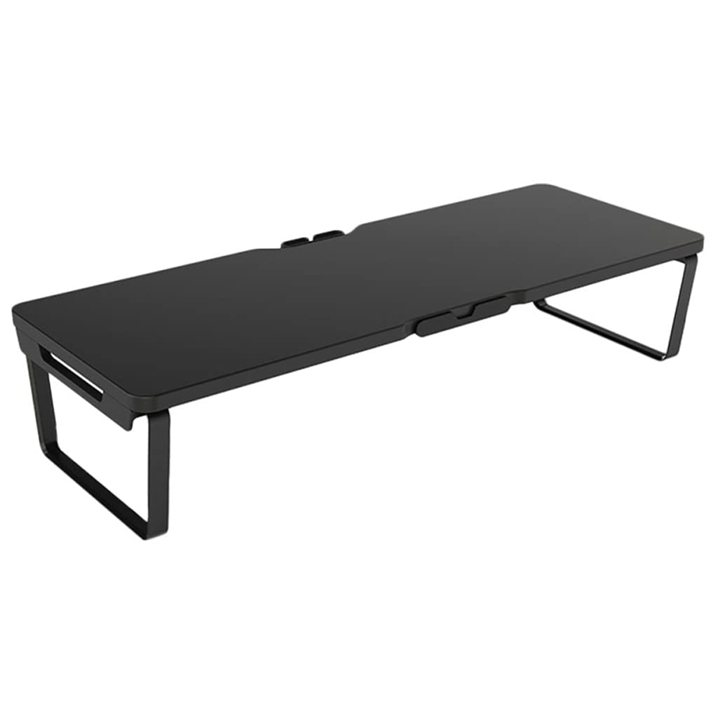 Support de moniteur ordinateur portable en bois riser ecran