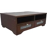 Victor Heritage Wood Printer Stand, 7.8' x 21.8' x 15.3'