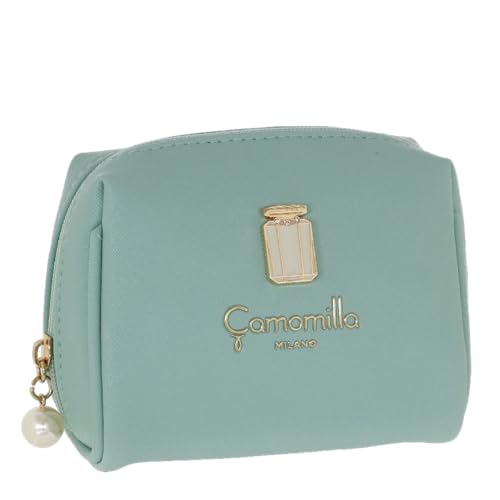 Camomilla Milano Necessaire Trucco Donna, Collezione Madame, Misura M, Colore Azzurro