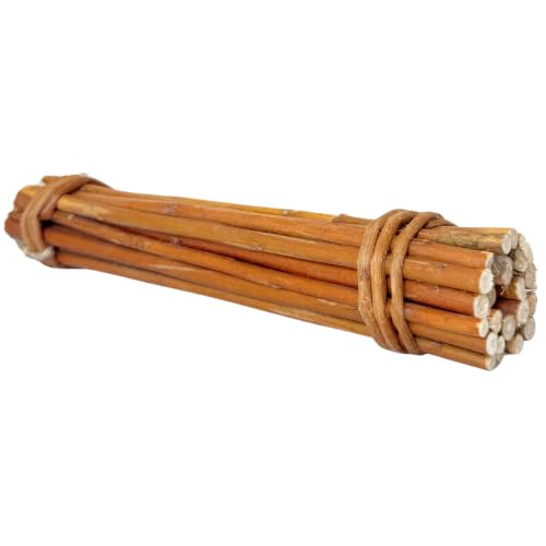 Willow Bundle - Natural Safe Willow Branch Activity Chew Toy Cage Accessory - Rabbits, Guinea Pigs, Prairie Dogs, Chinchillas, Degus, Rats, Hedgehogs, Squirrels, Parrots, Birds, & Small Pets