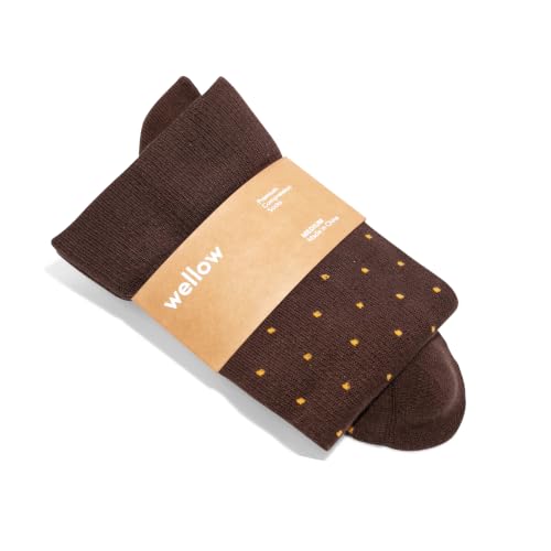 Image of Wellow Knee High Compression Socks for Men & Women - Made with Viscose from Bamboo, Swelling & Pregnancy Support