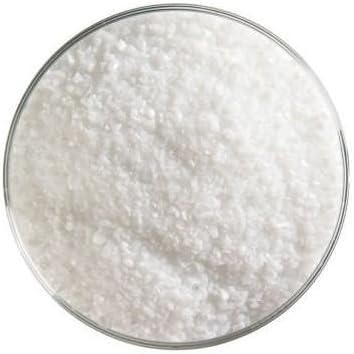 Bullseye Glass Frit Dense White Medium Opal 5oz. 90 COE