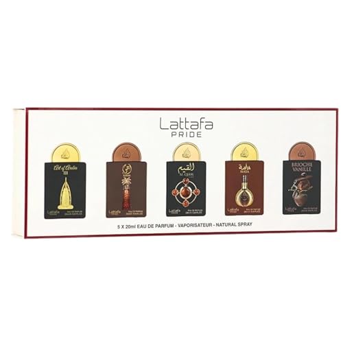 Kit Miniaturas 5x20ml Lattafa Pride EDP Nº4