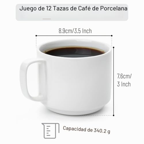 Catálogo de Tazas blancas - 5 favoritos. 12 tazas blancas marca Brew To A Tea (2)