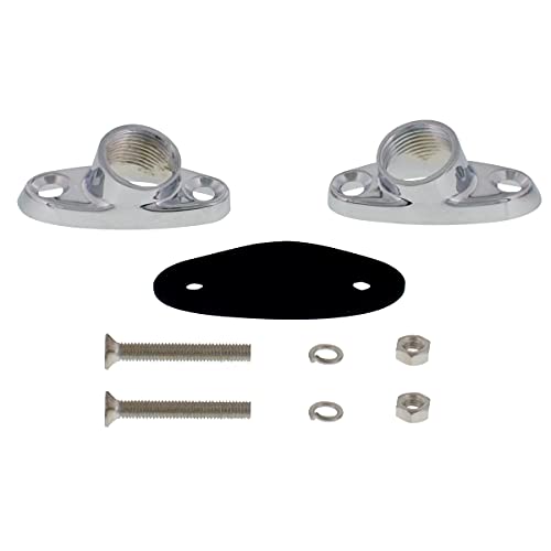 Lámpara Dummy Spot Light Teardrop Cromada United Pacific miniatura 4
