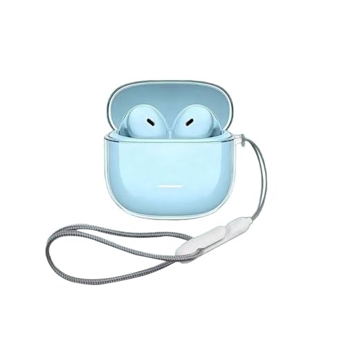 Buds 8 Active �p�� TPU�f�� �N���A�P�[�X CASE �\�t�g�P�[�X �J�o�[�𑕒������܂܁A�[�d�^�C�v�\�ł� �X�g���b�v�t��(�N���A)