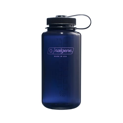 Image of Nalgene 32 oz Wide Mouth Water Bottle | BPA-Free, Durable & Leak Proof, Lightweight Bottle for Hiking & Gym, Work & Travel