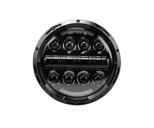 �I�[�g�o�C�̃u���[�L�X�g�b�v���C�g 7�C���` �I�[�g�o�C�A�N�Z�T���[ 12-24V DC �w�b�h���C�g LED ���C�g �n���[ DRL �����v �q�}���� 400 411 650 350 �J�t�F ���g �w�b�h���C�g�p