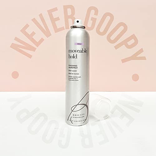 Brocato Maximum Hold Finishing Hairspray (80% Voc), 10Oz | Provides Exceptional Shine, Control, And Brilliant Finish | For All Hair Styles #TOP5