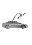 Alfiler de corbata con cadena Toledo 3D coche efecto peltre ref336 diseño en un pasador de corbata con cadena