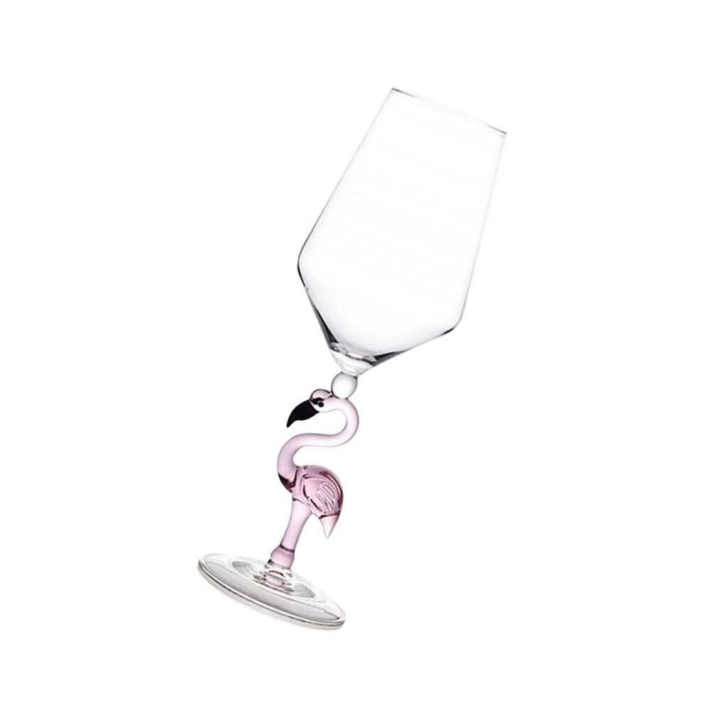 Verre à vin flamant rose idéal pour sublimer vos soirées d'été