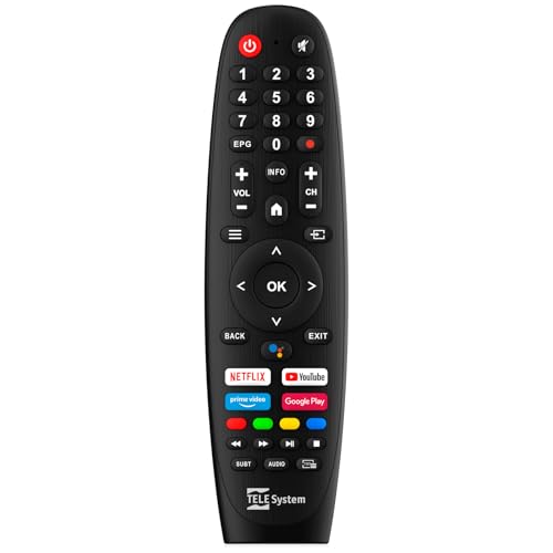 Tele System Smart Tv 32" TS32FL SMG14 Android Tv, DVB-T2/S2, Google Cast/Chromecast, Google Assistant, TivùSat Hd, Hbbtv, Tv Pause, Telecomando Vocale, 12V/220V Per Casa, Camper, Barca - 3