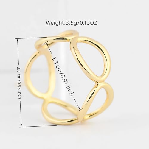 Image of SYWDUDUCLT Scarf Ring for Women's Shawl, Silk Neckerchief, Tshirt, Gold /Sivler, S /M /L, 2 Pcs