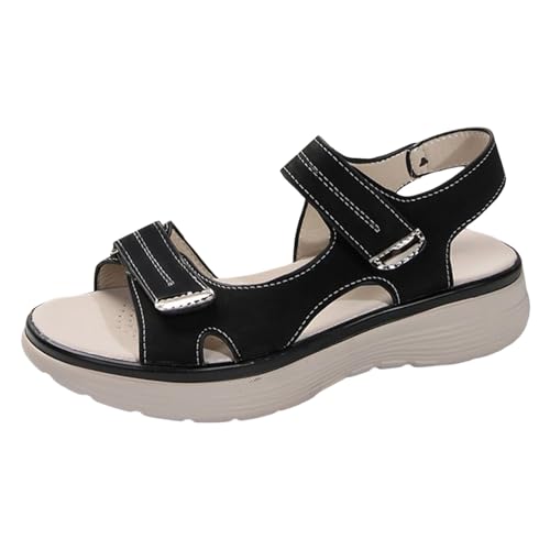Sandale femme confortable pieds larges et mule plateforme d'ete legere