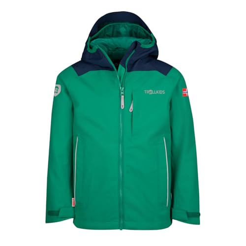 Chaqueta impermeable Trollkids Montañas cortavientos infantil para senderismo y trekking ligero