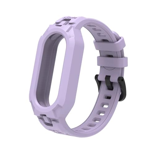 Bracelet Xiaomi Miband 8 sangle de boîtier silicone souple NFC accessoires