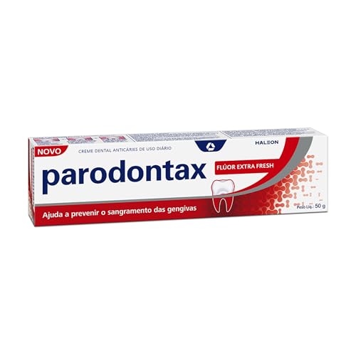 Paradontax Creme Dental Para Prevenção de Sangramento das Gengivas, Extra Fresh, Com Flúor, 50g