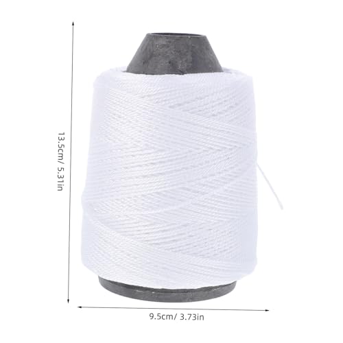 2 rollos de cuerda de nylon resistente para construcción, jardinería, albañilería y medición al aire libre miniatura 2