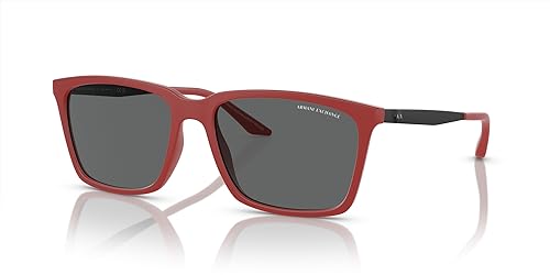 Image of Armani Exchange mens Ax4138s Rectangular Sunglasses