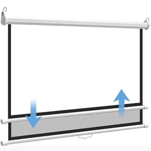 Pantalla retráctil para proyector 72 pulgadas 16:9 miniatura 3