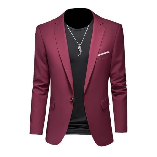 Costume manteau homme de qualité supérieure veste blazer unie haut de gamme