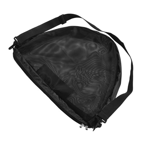 Mikikit Basketball Carrying Bag Capacity Sports Ball Carrier for Volleyball Rugby Football and More Strap for Easy Transport Durable Mesh Design for Physical Education and Recreation