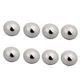 New Lon0167 25mm Dia Featured 304 Stainless Steel reliable efficacy Cap Ball Spheres 8pcs for Handrail Stair Newel Post(id:c53 41 60 209)