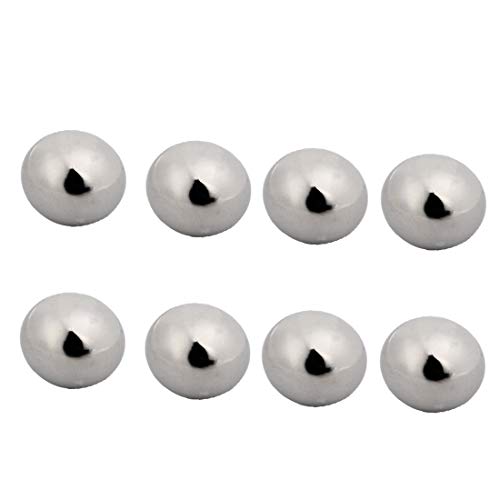 New Lon0167 25mm Dia Featured 304 Stainless Steel reliable efficacy Cap Ball Spheres 8pcs for Handrail Stair Newel Post(id:c53 41 60 209)