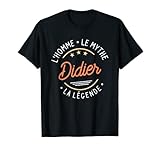 Homme Idée cadeau Didier prénom pour Didier T-Shirt