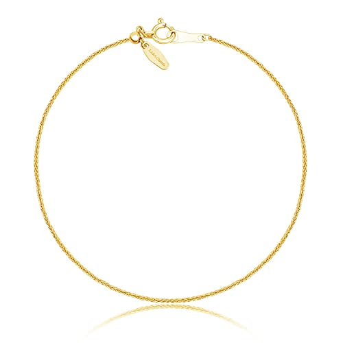 [�����N���X�e�B�[] �`�F�[�� �u���X���b�g K18 �S�[���h�g���v���X�p�C�N �� 0.8mm �� 0.9g ���� 18cm lb97-0004-yg