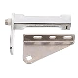 Cabilock 2 Stück Gefrierschranktür Scharniere aus Zinklegierung 4 X 3 Zoll Ersatzset für Gewerbliche Gefrierschränke Langlebig und Leichtgängig