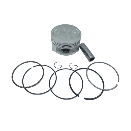 Segments piston moto 63.5mm ensemble axe 15mm Zongshen CG200 Longxin