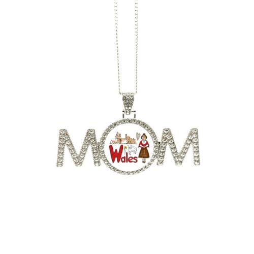 Collier symbole Pays de Galles : cadeau maman et grand-mère