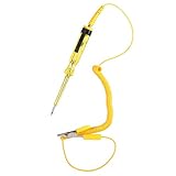 【Rango de prueba 6V-24V】:El probador de circuitos de cables eléctricos está diseñado para verificar circuitos eléctricos de 6V - 24V del automóvil. Diseño liviano y muy conveniente para llevar, puedes llevarlo a donde vayas.