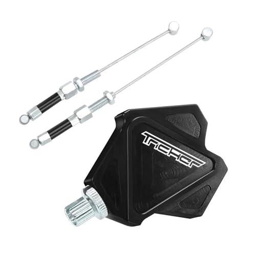 RWITWKPK Levier d'embrayage Frein Moto for Yamaha Tricker 2004-17 Accessoires Motocross Levier d'embrayage Stunt Système Câble Tirage Facile Leviers d'embrayage Frein Levier à biellette(Black)