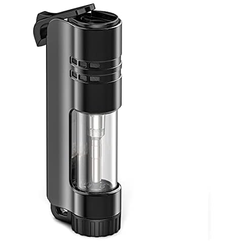 JOPOO Jet Lighter, Adjustable Turbo Flame Lighter, Gas Butane Refillable (Sold Without Gas) Cover